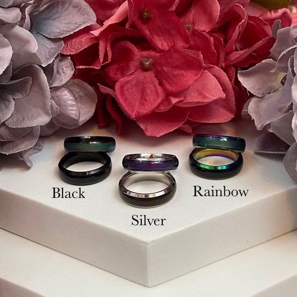 Unisex Emotion Color Changing Mood Ring - Picture 12 of 15